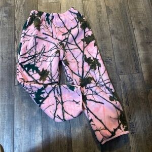 Camouflage Fleece Pants girls size 5T